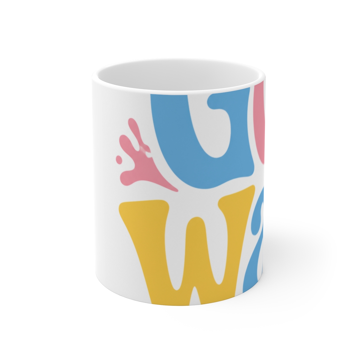 Tyler, The Creator "Golf Wang" White Mug - alternate angle 1, merchandise