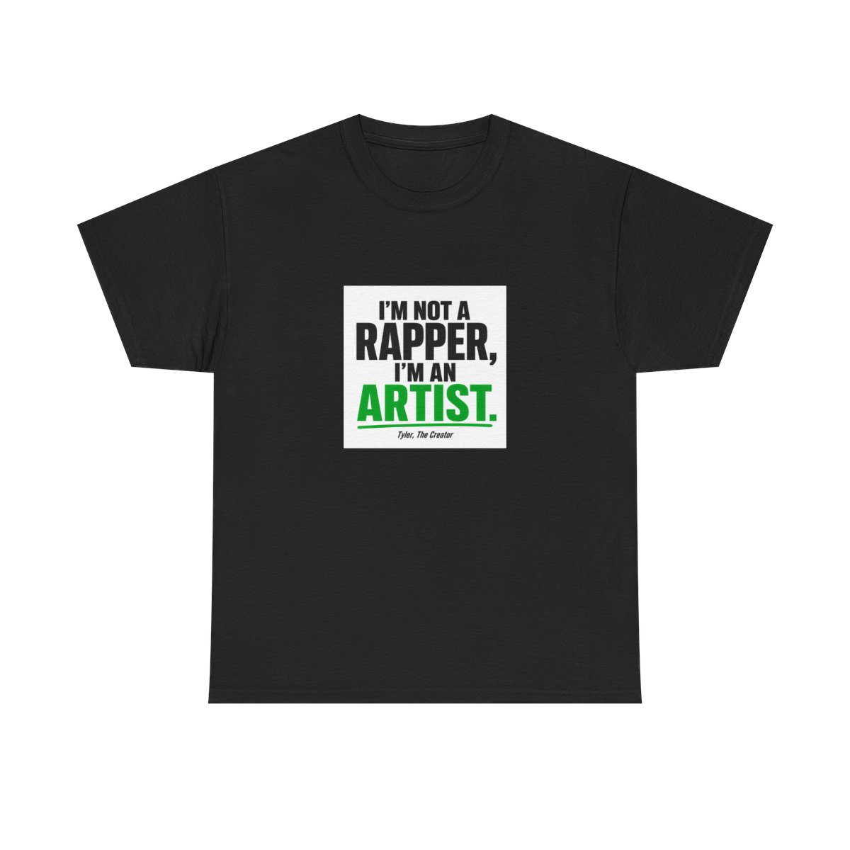Tyler, The Creator "m not a rapper, I" Unisex Tee - alternate angle 2, merchandise