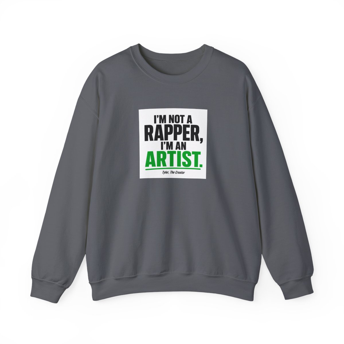 Tyler, The Creator "m not a rapper, I" Crewneck - alternate angle 5, merchandise