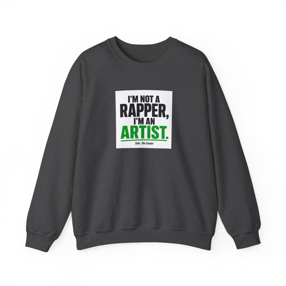 Tyler, The Creator "m not a rapper, I" Crewneck - alternate angle 4, merchandise