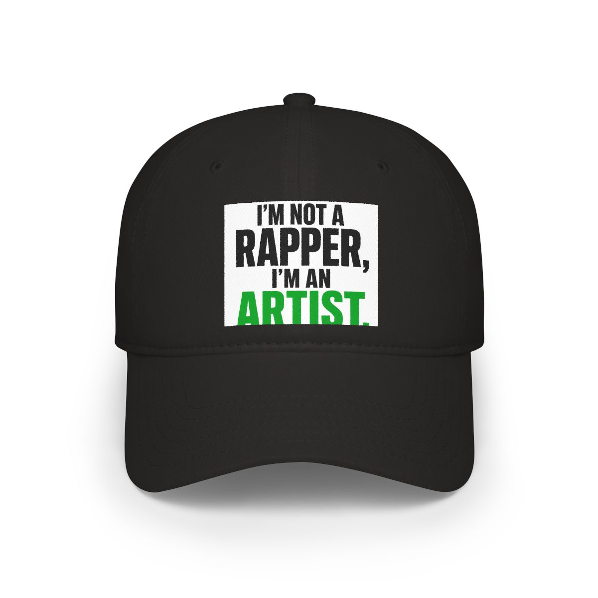Tyler, The Creator "m not a rapper, I" Hat - alternate angle 2, merchandise