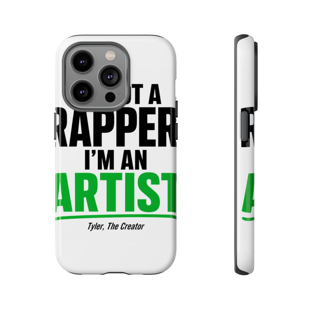 Tyler, The Creator "m not a rapper, I" Phone Case - alternate angle 4, merchandise