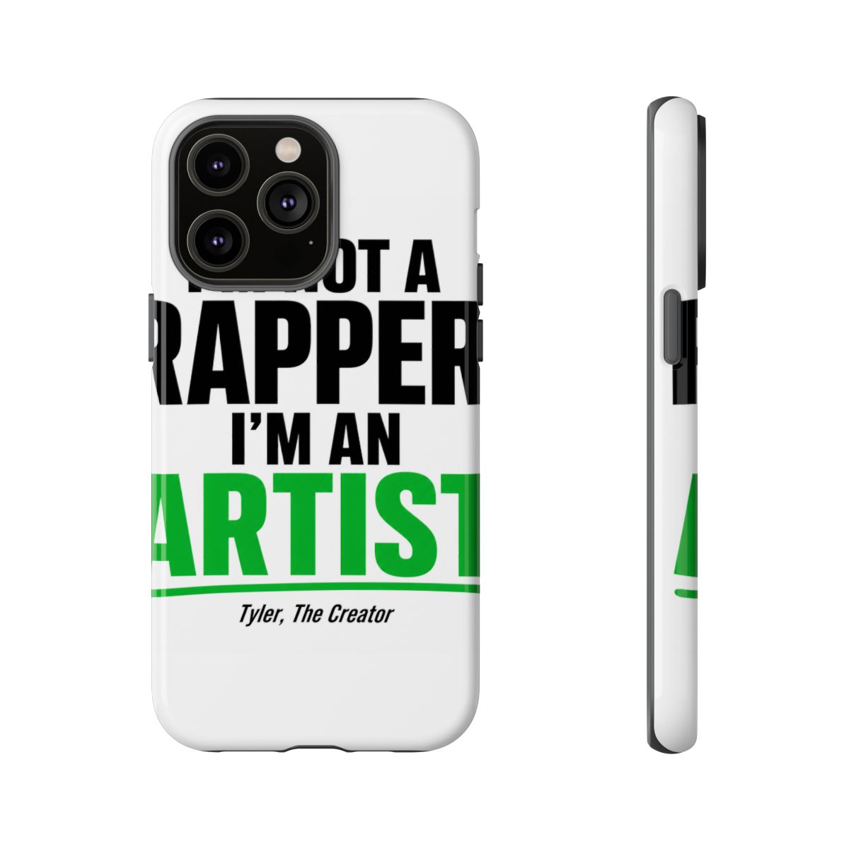 Tyler, The Creator "m not a rapper, I" Phone Case - alternate angle 5, merchandise