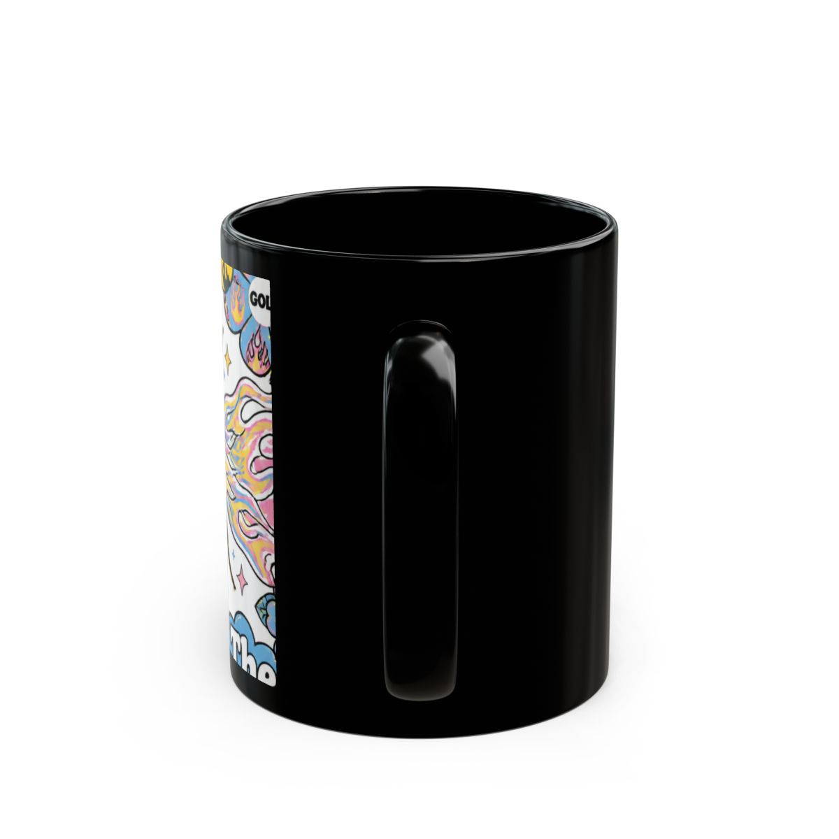 Tyler, The Creator "Flower Boy," Black Mug - alternate angle 4, merchandise