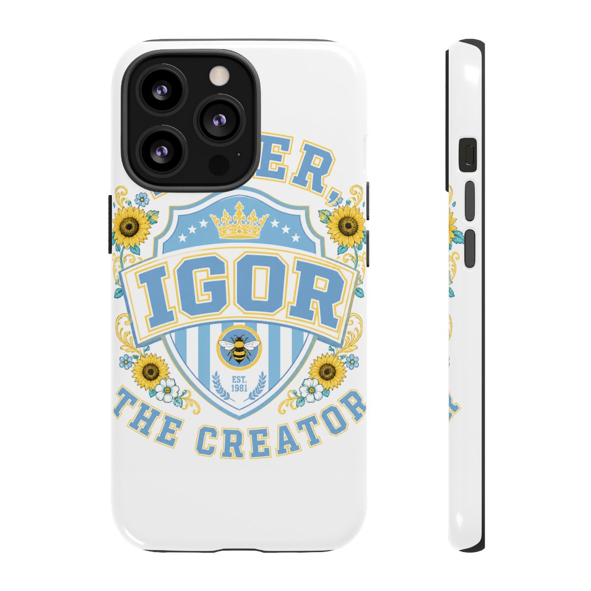Tyler, The Creator "Flower Boy" Phone Case - alternate angle 1, merchandise