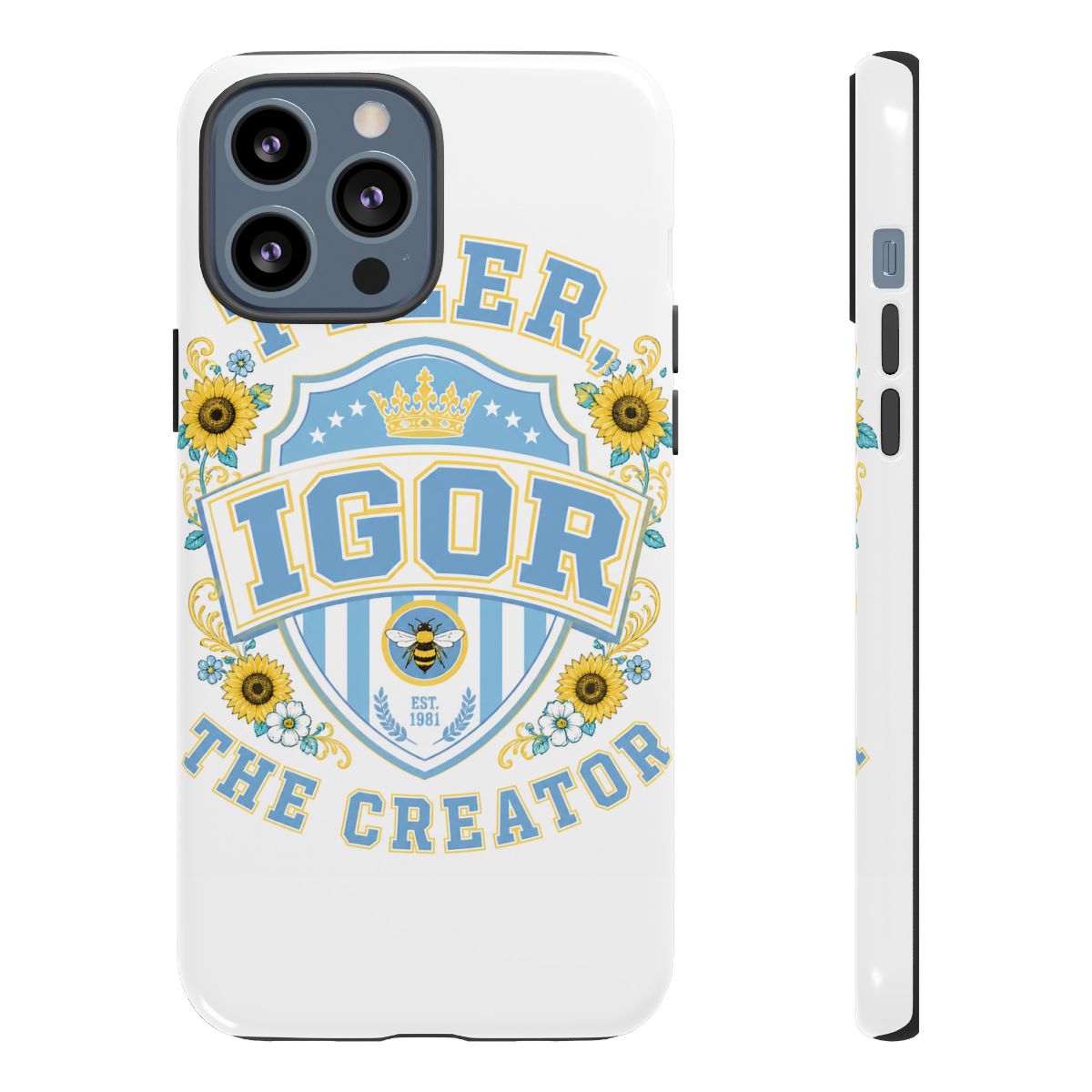 Tyler, The Creator "Flower Boy" Phone Case - alternate angle 2, merchandise