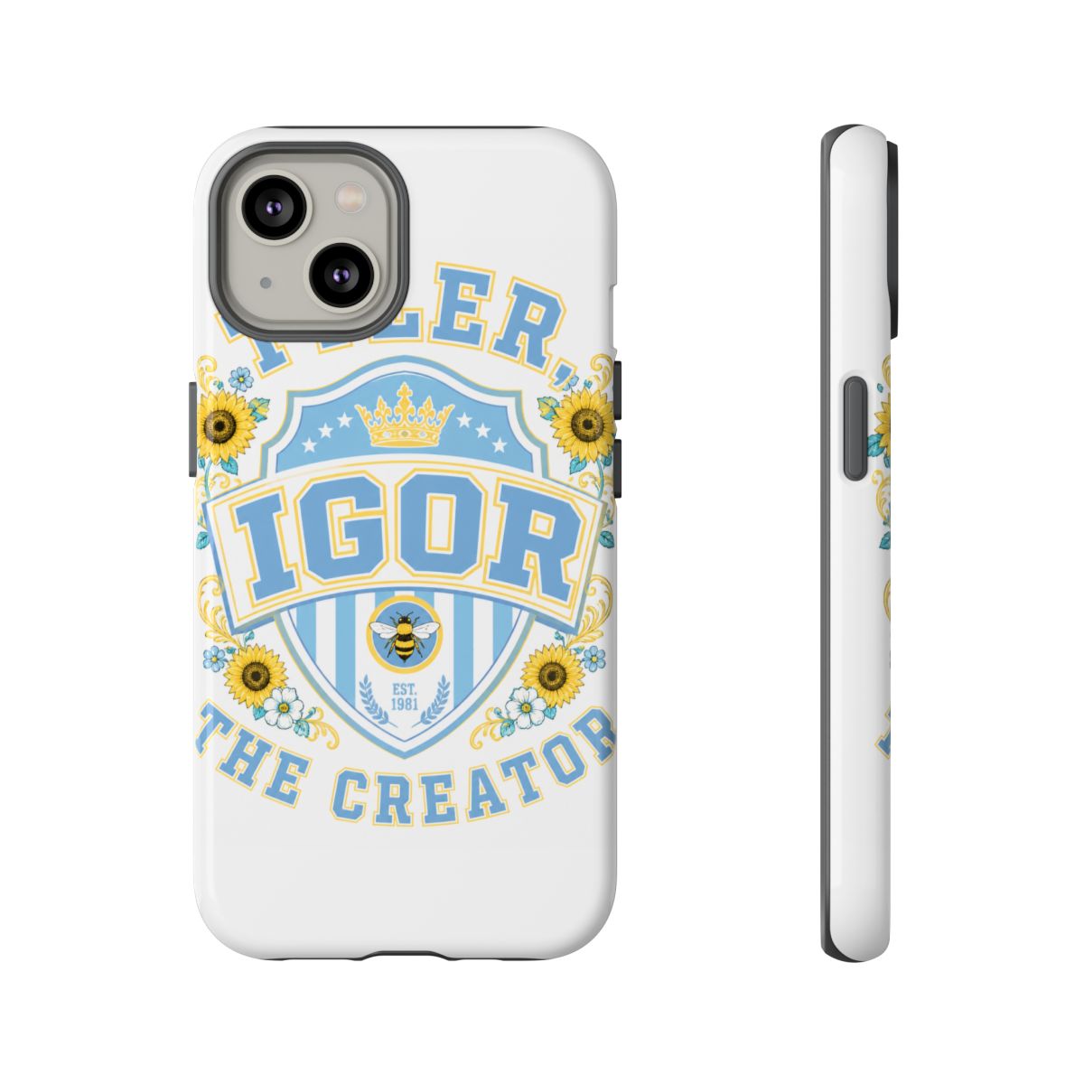 Tyler, The Creator "Flower Boy" Phone Case - alternate angle 3, merchandise