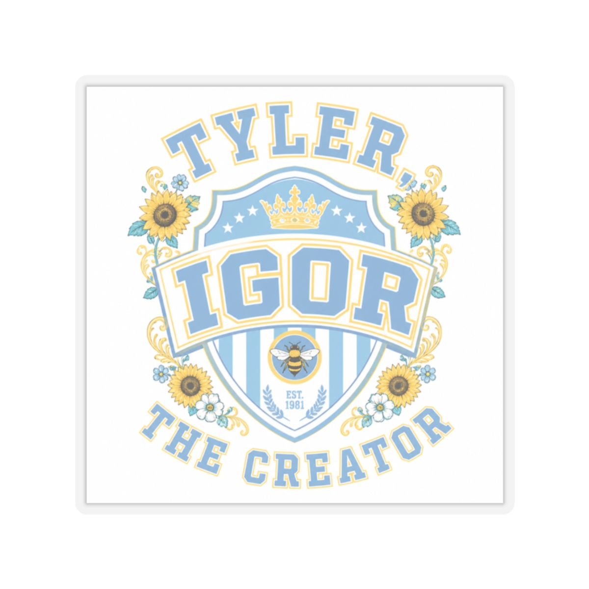 Tyler, The Creator "Flower Boy" Sticker