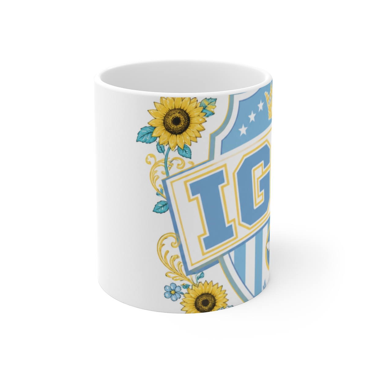 Tyler, The Creator "Flower Boy" White Mug - alternate angle 1, merchandise