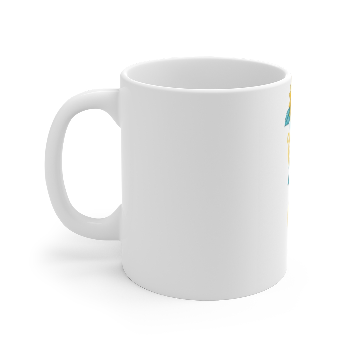 Tyler, The Creator "Flower Boy" White Mug - alternate angle 2, merchandise