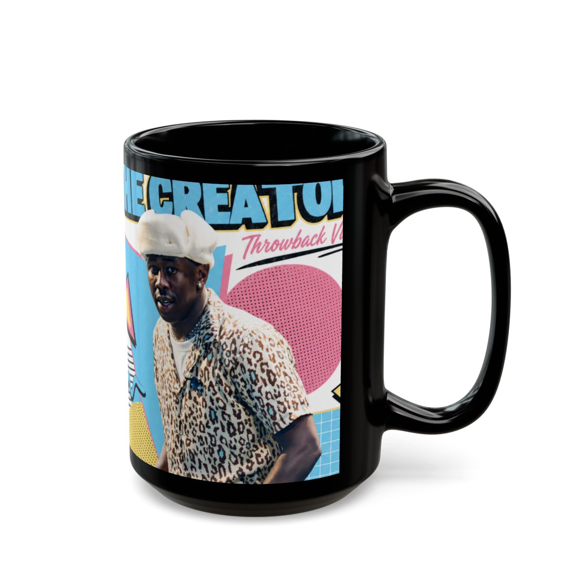 Tyler, The Creator "TYLER, THE CREATOR" Black Mug - alternate angle 5, merchandise