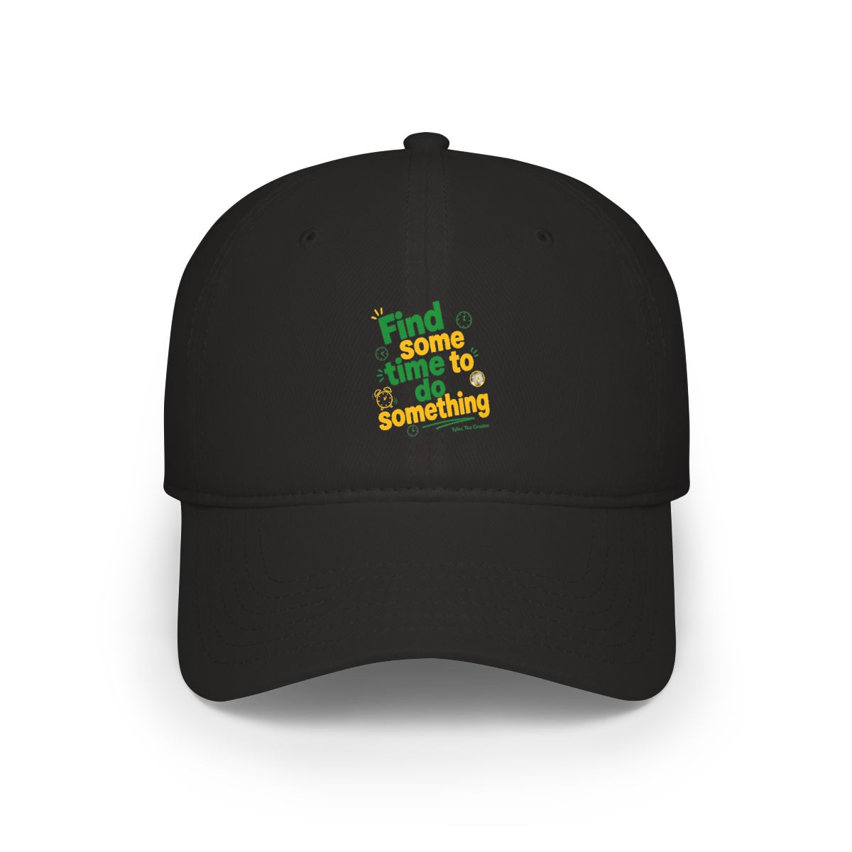 Tyler, The Creator "Find some time to do something" Hat - alternate angle 2, merchandise