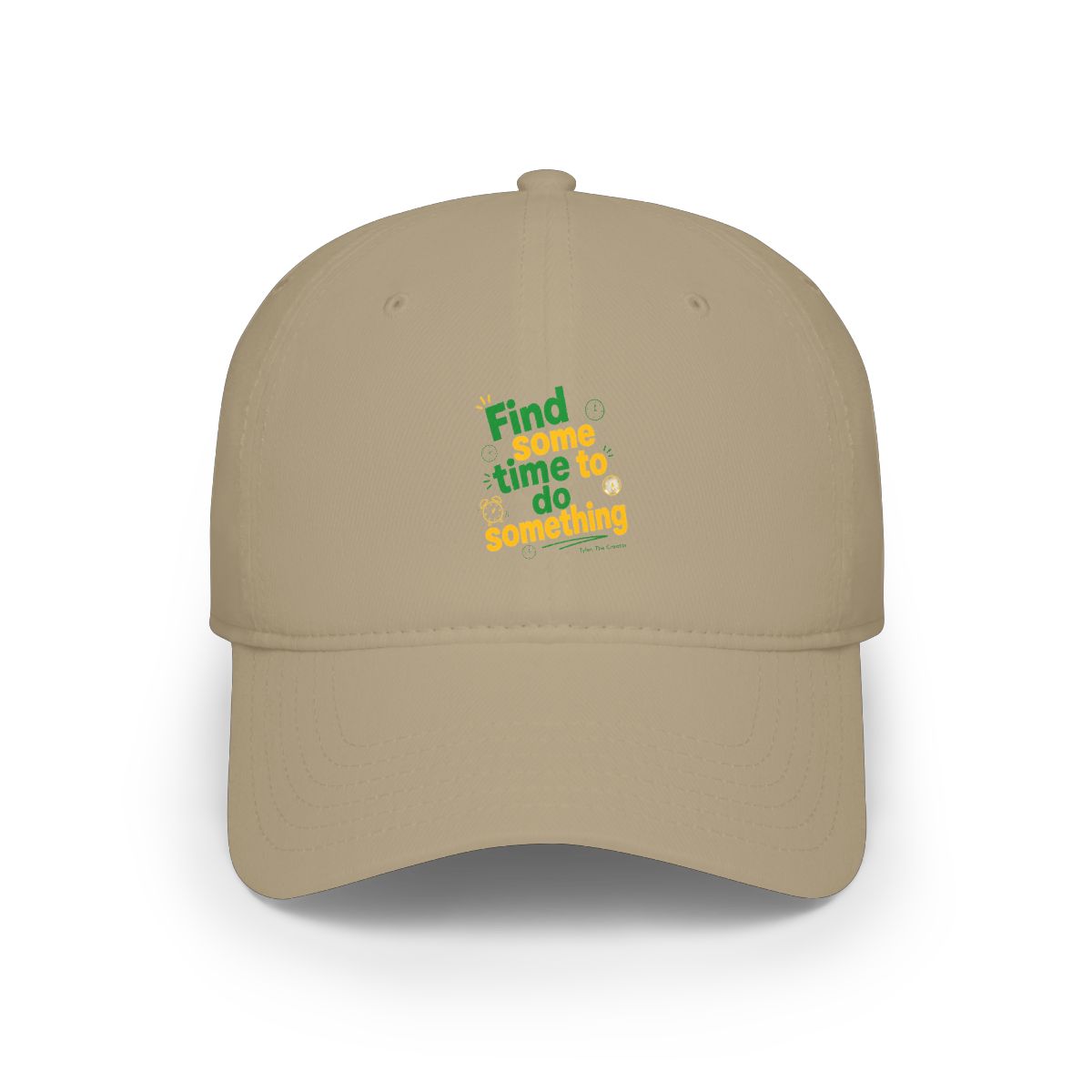 Tyler, The Creator "Find some time to do something" Hat - alternate angle 3, merchandise