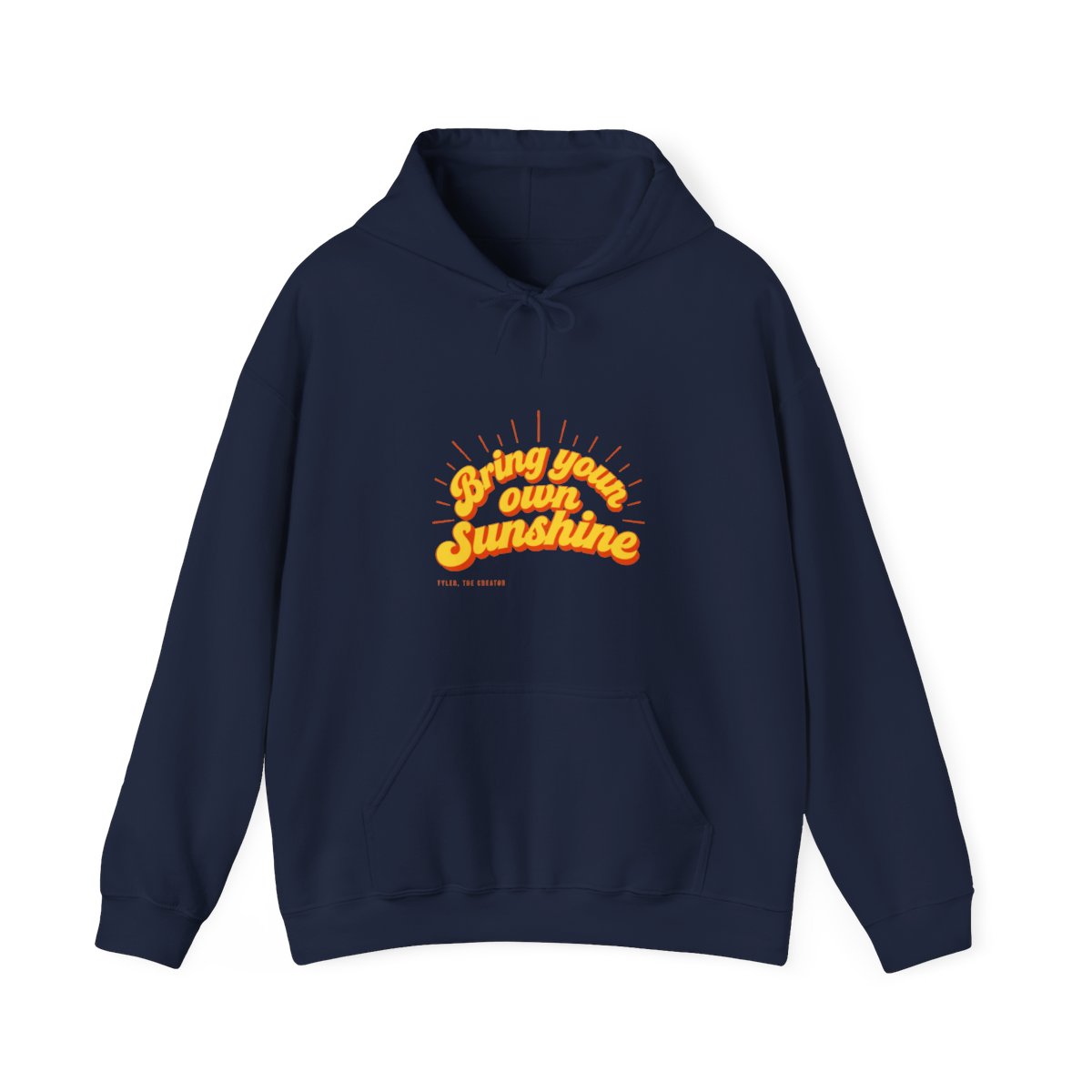 Tyler, The Creator "Bring your own sunshine" Hoodie - alternate angle 3, merchandise
