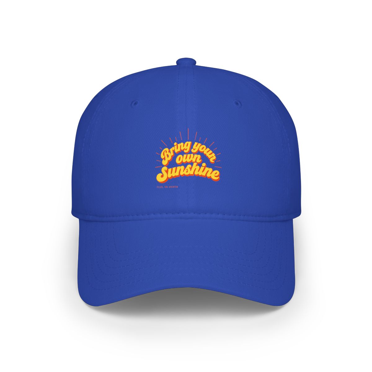 Tyler, The Creator "Bring your own sunshine" Hat - alternate angle 2, merchandise