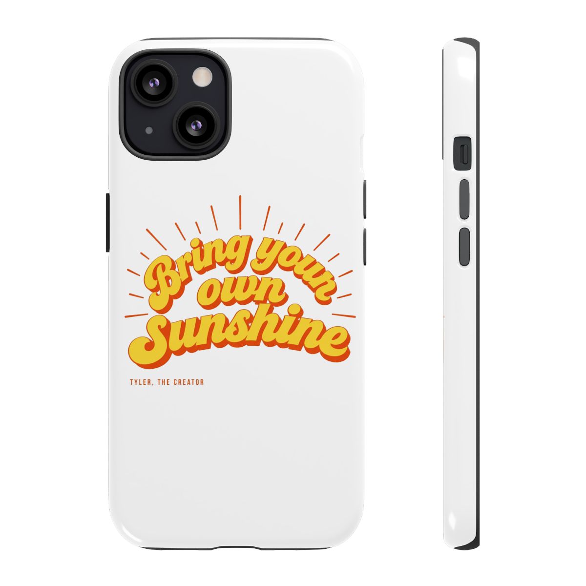 Tyler, The Creator "Bring your own sunshine" Phone Case - alternate angle 1, merchandise