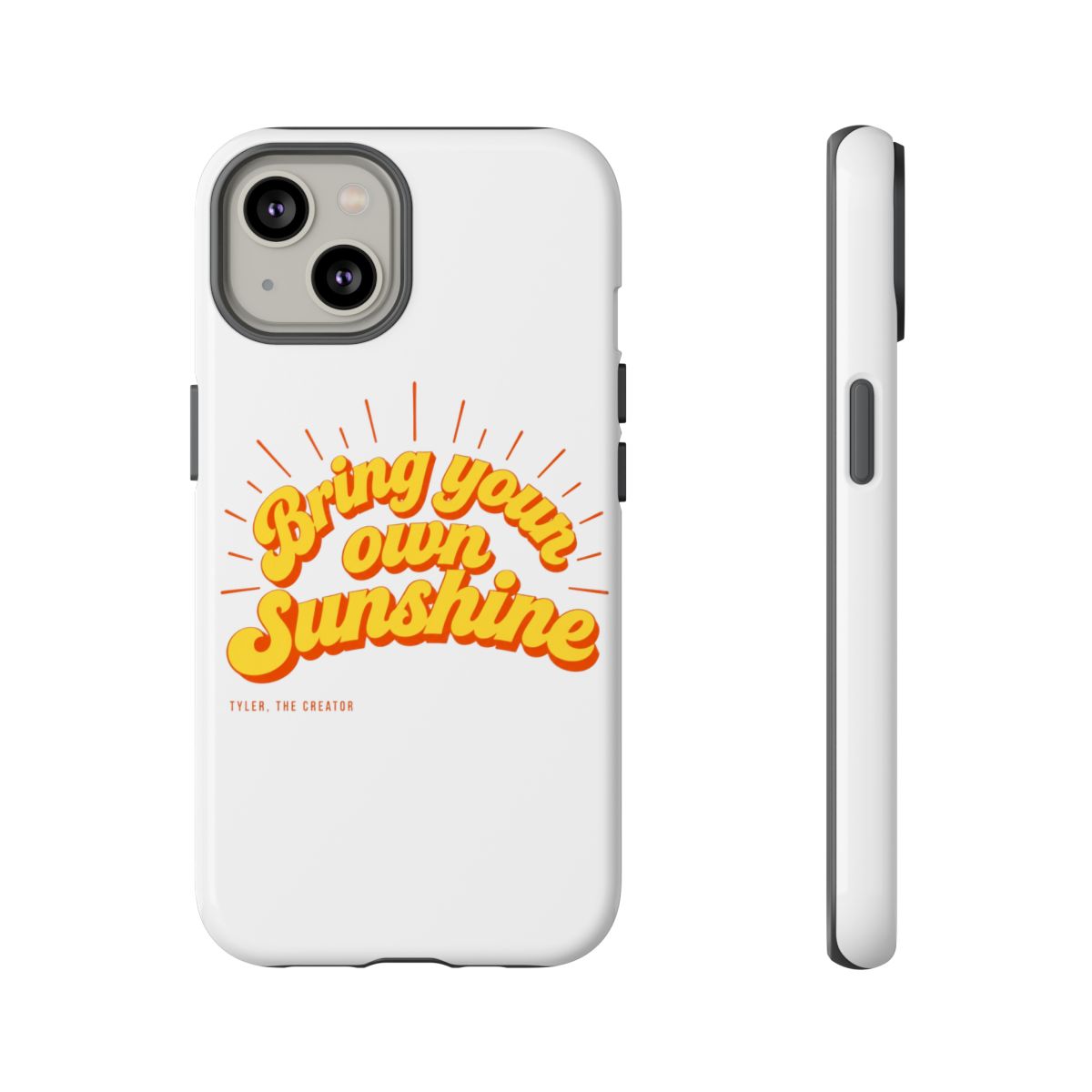 Tyler, The Creator "Bring your own sunshine" Phone Case - alternate angle 4, merchandise