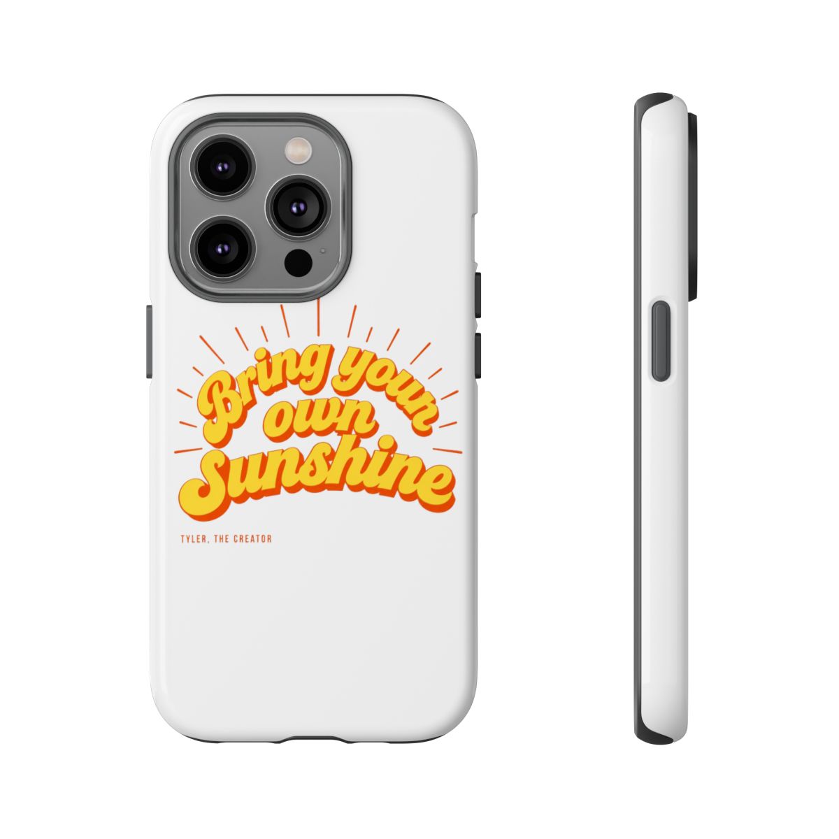Tyler, The Creator "Bring your own sunshine" Phone Case - alternate angle 5, merchandise