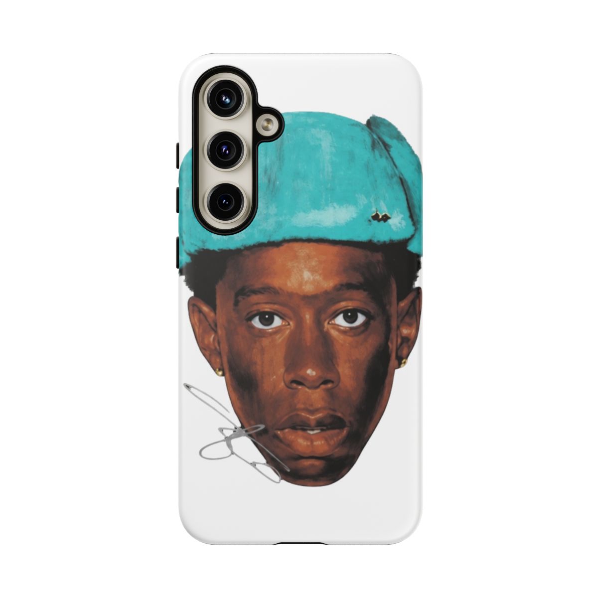 Tyler The Creator Big Face Grunge Phone Case | Tyler, The Creator - alternate angle 2, merchandise