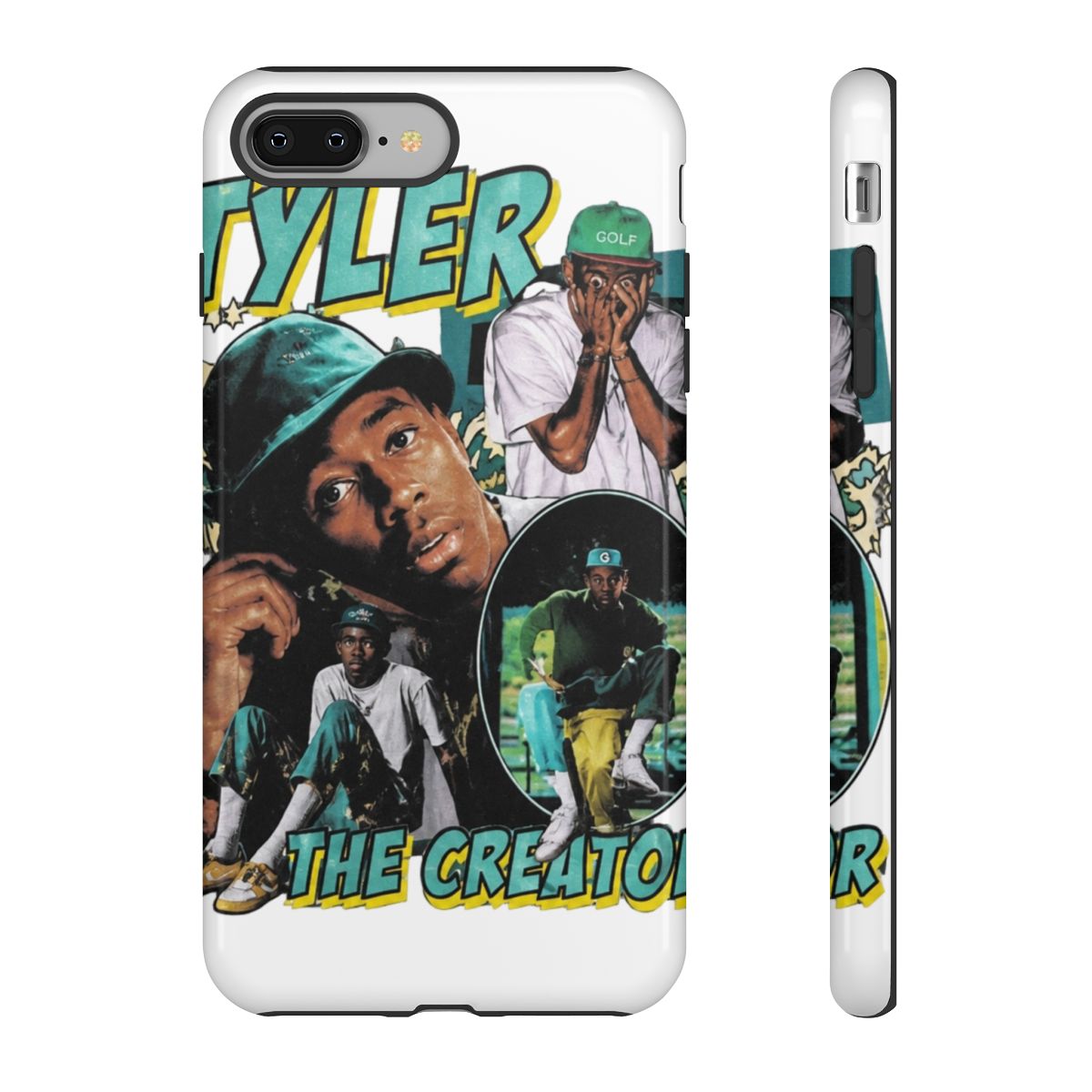 Tyler The Creator Retro Grunge Phone Case | Tyler, The Creator - alternate angle 2, merchandise
