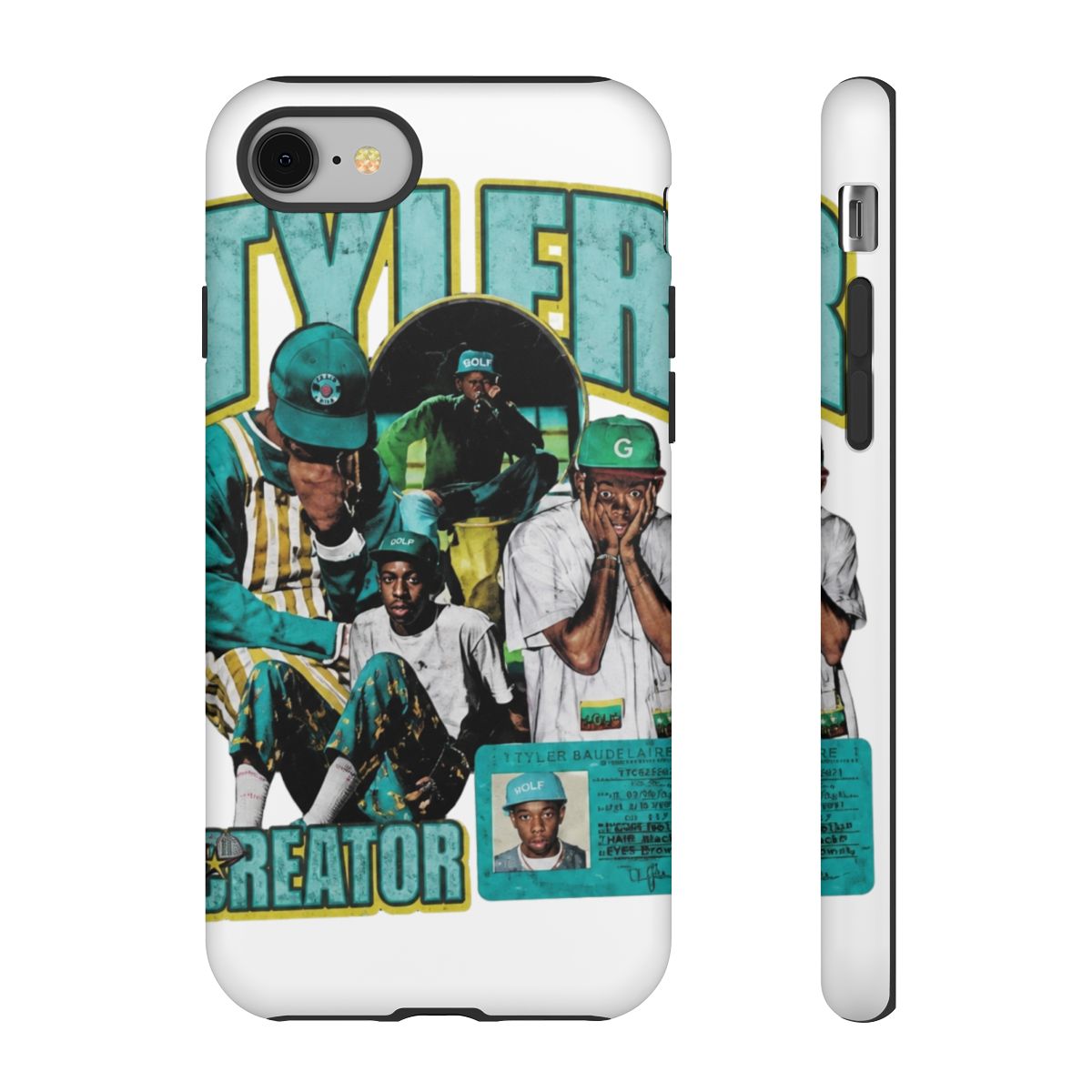 Tyler The Creator Vintage Grunge Phone Case | Tyler, The Creator - alternate angle 1, merchandise