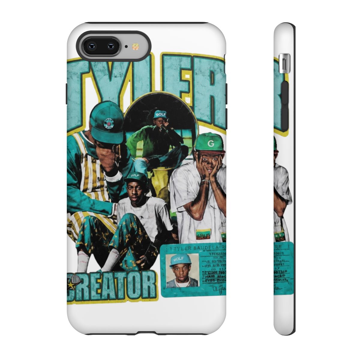 Tyler The Creator Vintage Grunge Phone Case | Tyler, The Creator - alternate angle 3, merchandise