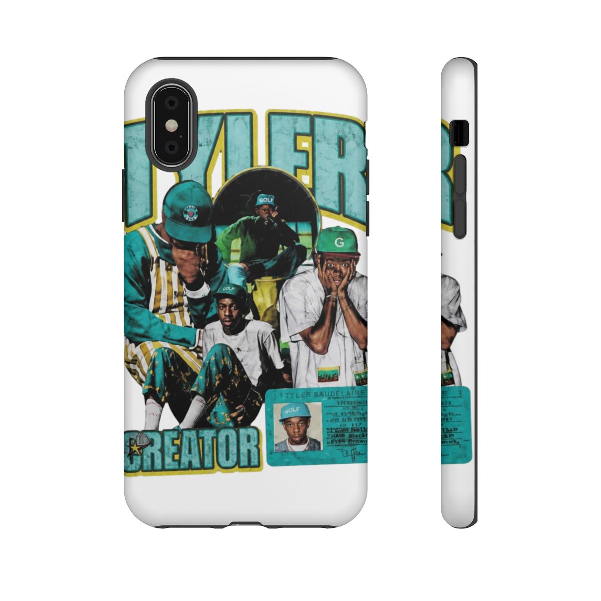 Tyler The Creator Vintage Grunge Phone Case | Tyler, The Creator - alternate angle 5, merchandise