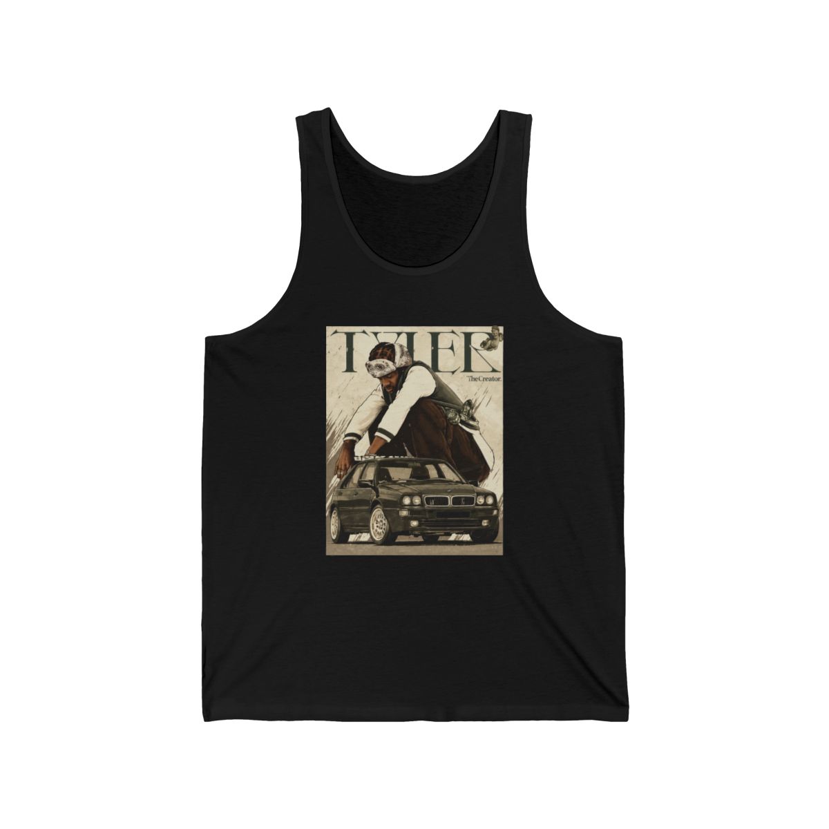 Tyler The Creator Creative Vibes with Tyler Style Tank Top | Tyler, The Creator - alternate angle 2, merchandise