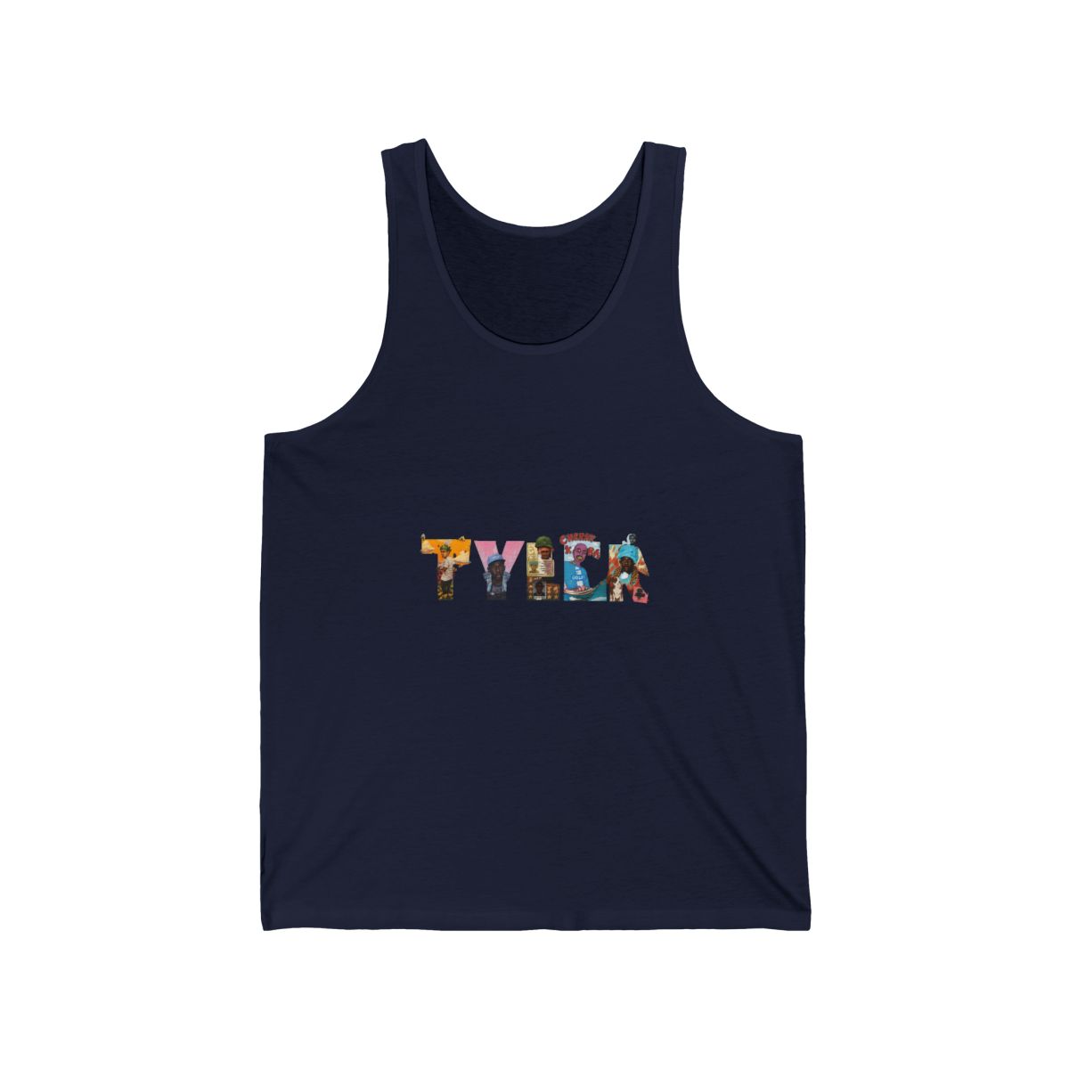 Tyler The Creator Album Eras Typography Tank Top | Tyler, The Creator - alternate angle 2, merchandise