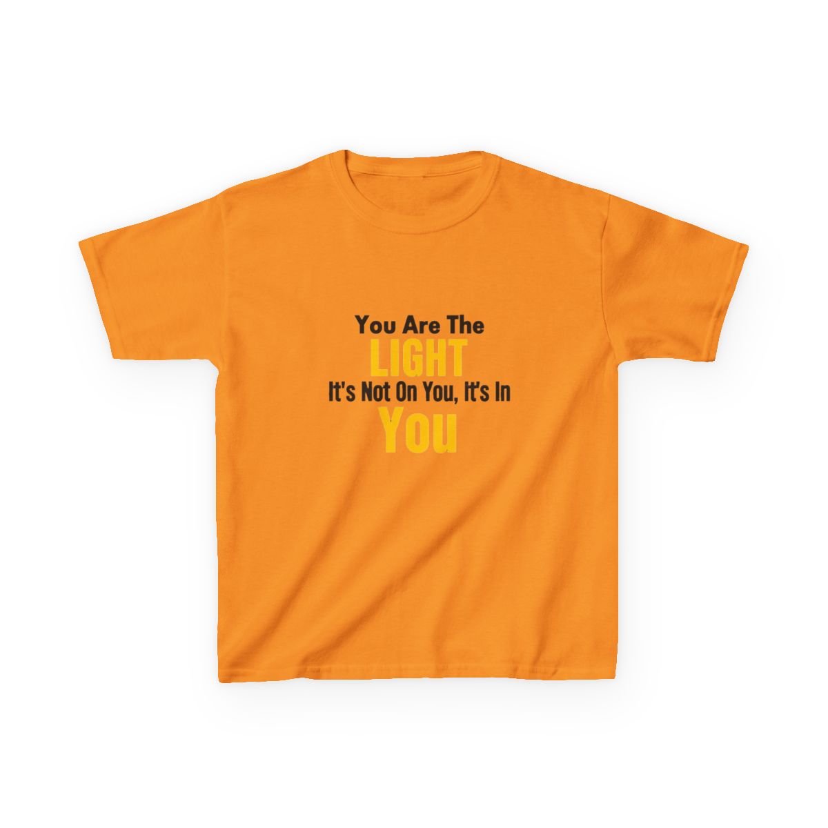 You Are The Light It's Not On You It's In You Kids T-Shirt | Tyler, The Creator - alternate angle 4, merchandise