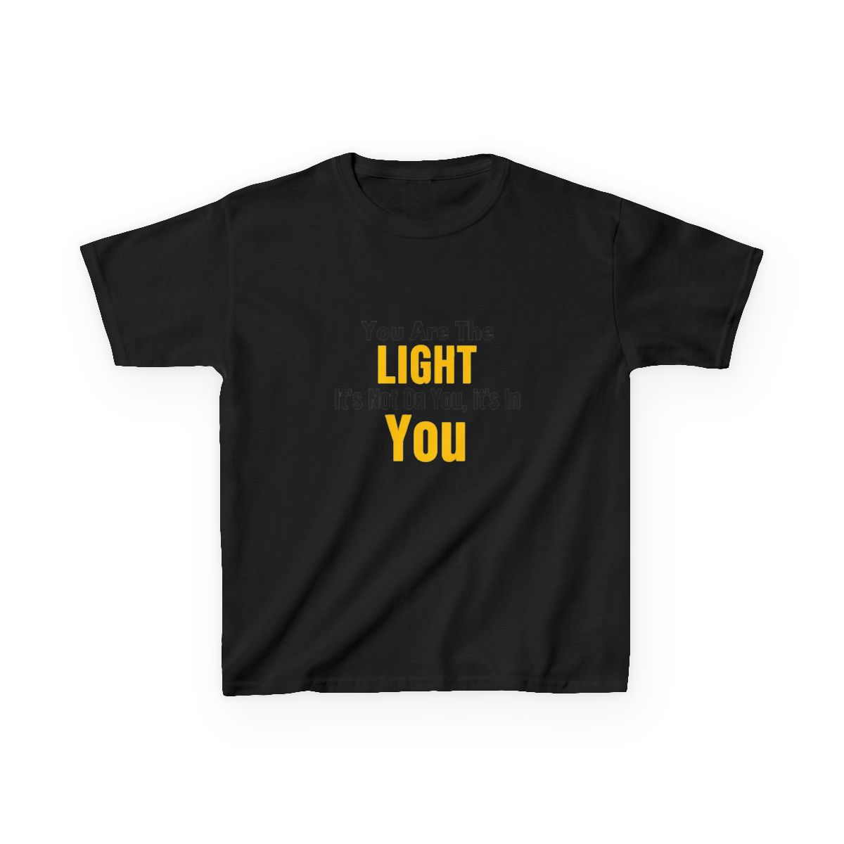 You Are The Light It's Not On You It's In You Kids T-Shirt | Tyler, The Creator - alternate angle 2, merchandise