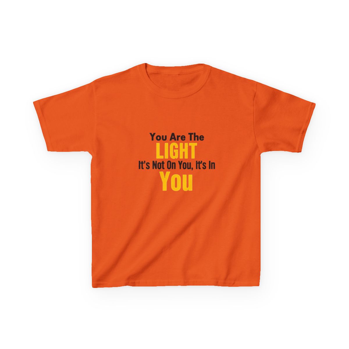 You Are The Light It's Not On You It's In You Kids T-Shirt | Tyler, The Creator - alternate angle 5, merchandise