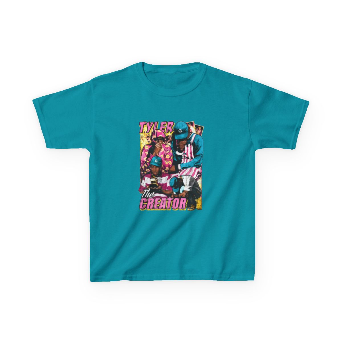 Tyler The Creator Grunge Kids T-Shirt | Tyler, The Creator - alternate angle 2, merchandise