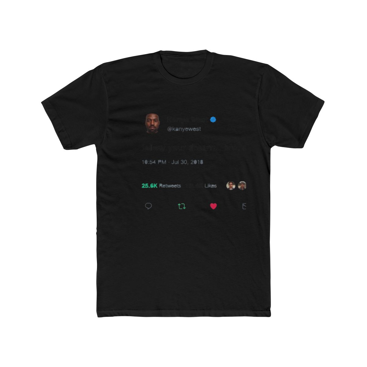 Tyler, the Creator Tweet #1 T Shirt - alternate angle 3, merchandise