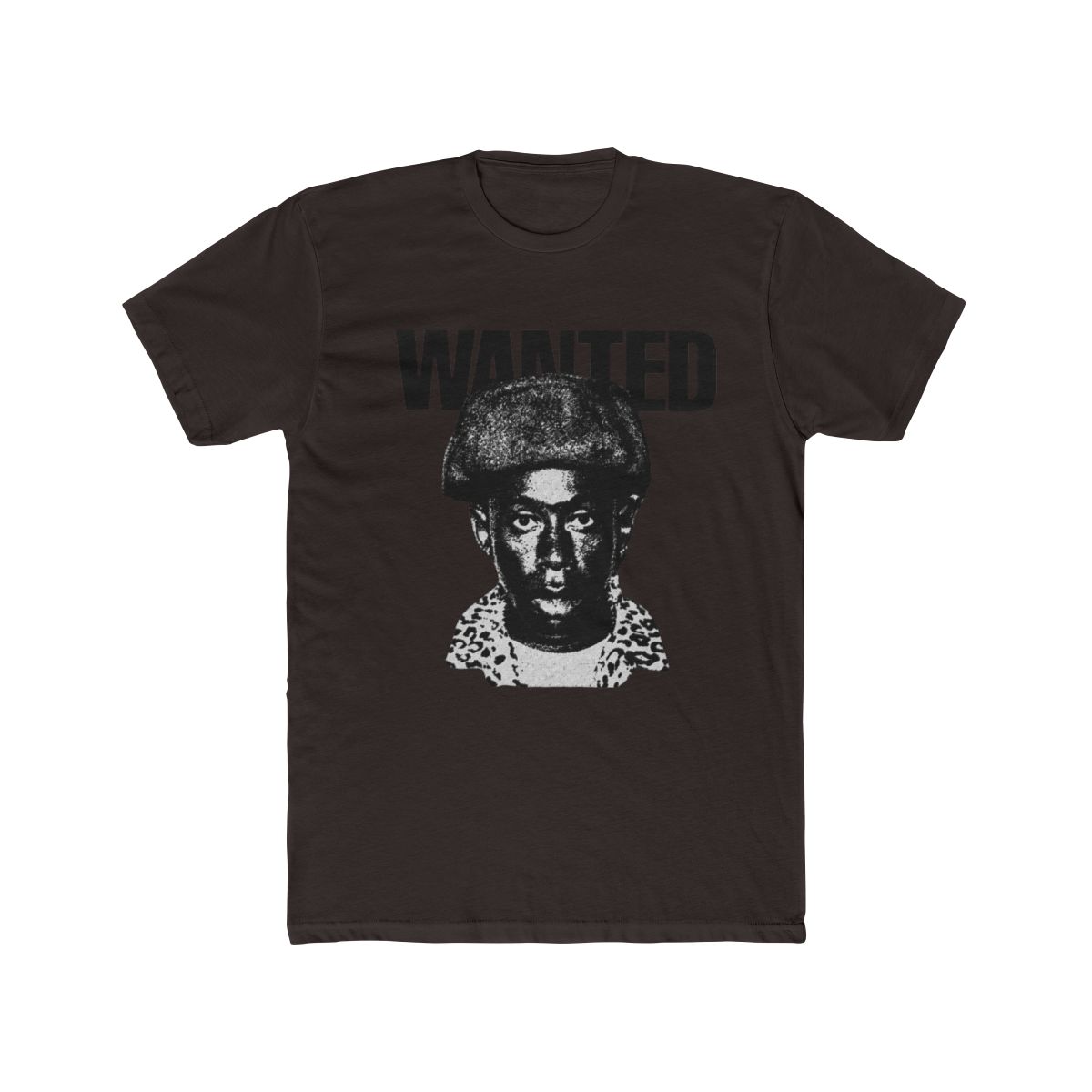 Tyler The Creator Wanted Poster Vintage Black and White T Shirt | Tyler, The Creator - alternate angle 5, merchandise