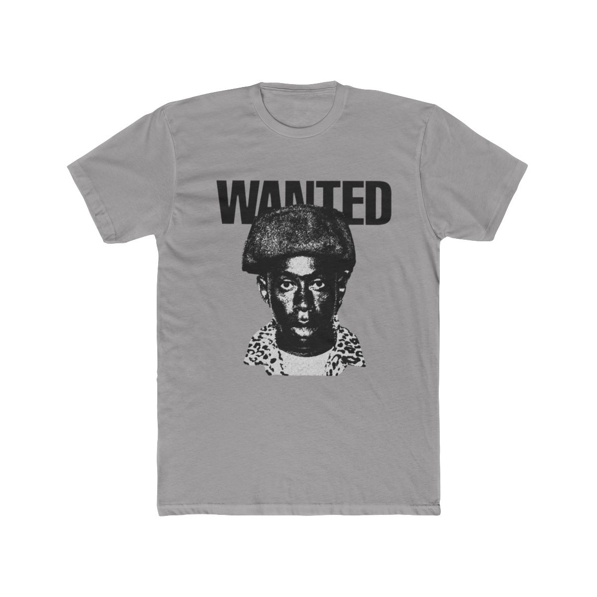 Tyler The Creator Wanted Poster Vintage Black and White T Shirt | Tyler, The Creator - alternate angle 4, merchandise