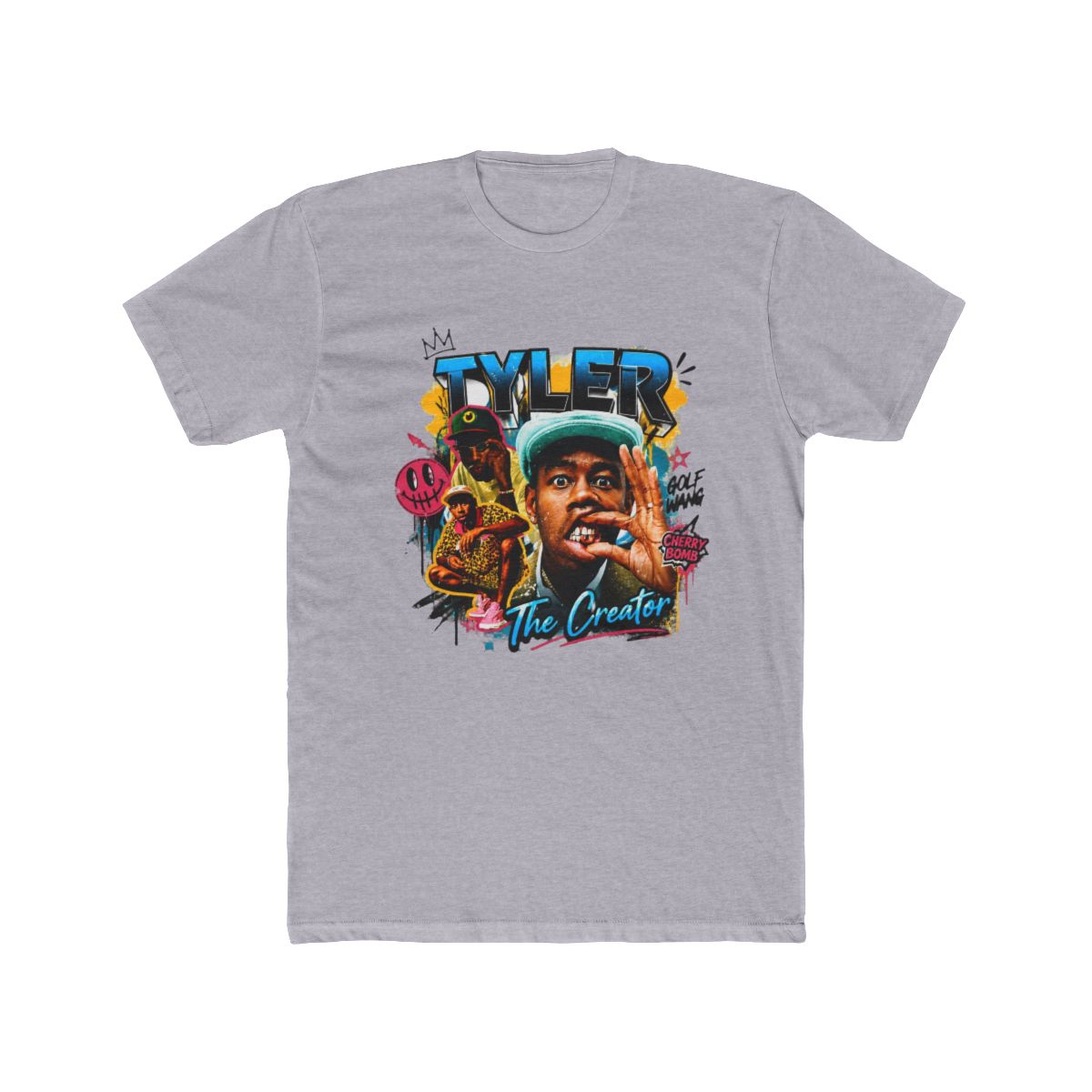 Tyler The Creator Vintage 90s Bootleg Rap Tee T Shirt | Tyler, The Creator - alternate angle 5, merchandise