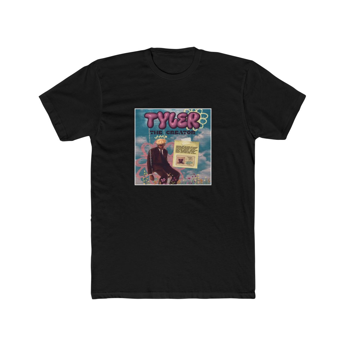 Tyler The Creator Vibrant Artistic Dreamscape T Shirt | Tyler, The Creator - alternate angle 4, merchandise