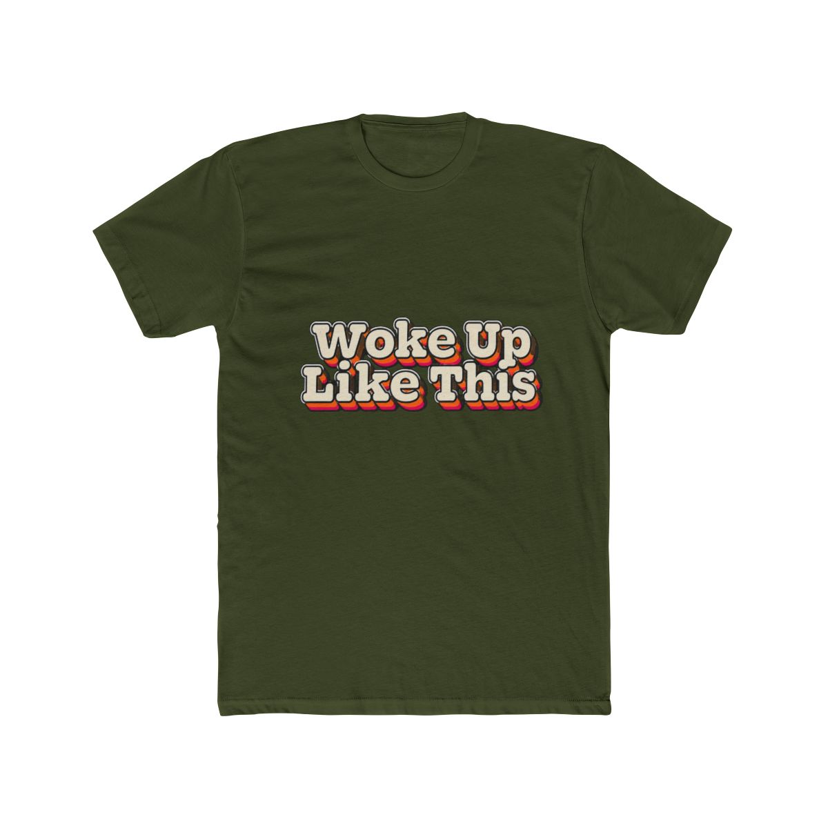 Woke Up Like This \/\ Aesthetic Design T Shirt | Tyler, The Creator - alternate angle 4, merchandise