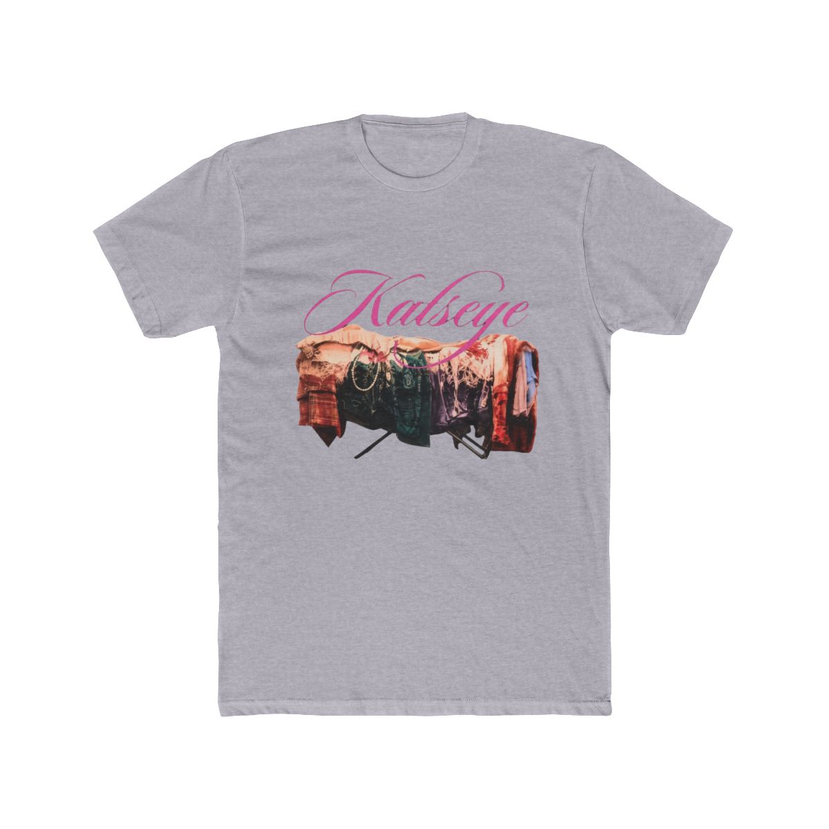 KATSEYE Pinky Up Clothes Pile T Shirt | Tyler, The Creator - alternate angle 4, merchandise