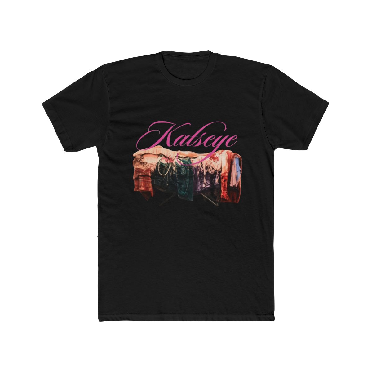KATSEYE Pinky Up Clothes Pile T Shirt | Tyler, The Creator - alternate angle 3, merchandise